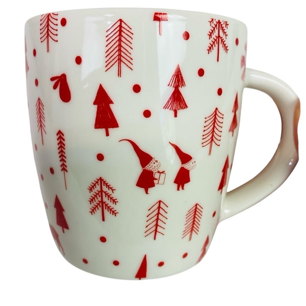Starbucks Holiday Elves Gnomes Foxes And Reindeer Mug 12oz